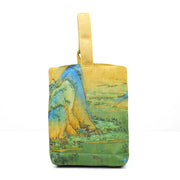 Buddha Stones Landscape Painting Canvas Handbag Handbags BS 3