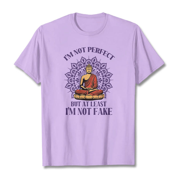 Buddha Stones I'm Not Perfect Tee T-shirt