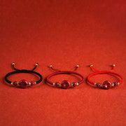 Buddha Stones Handmade Lotus Cinnabar Peace Buckle Blessing Braid Bracelet (Extra 35% Off | USE CODE: FS35) - image 19