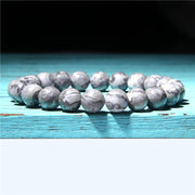 Natural Agate Stone Crystal Balance Beaded Bracelet Bracelet BS 42