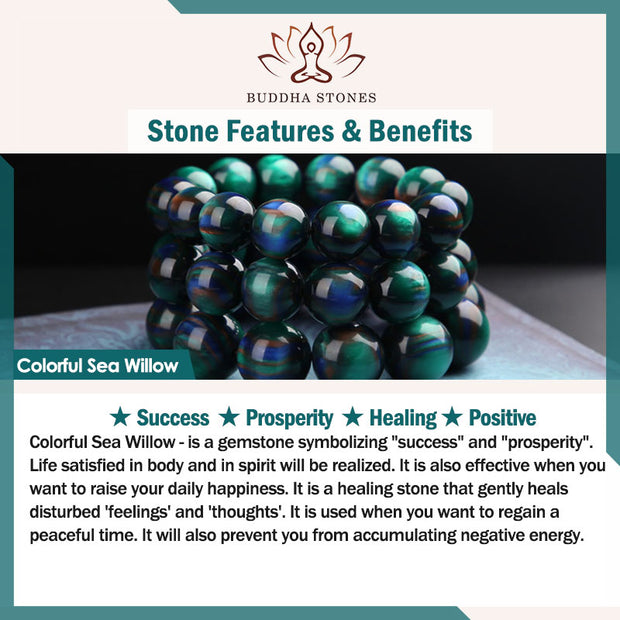 FREE Today: Prosperity and Healing Colorful Sea Willow Color Change PiXiu Bracelet