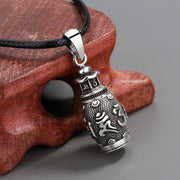 Buddha Stones Om Mani Padme Hum Copper Creativity Necklace Pendant