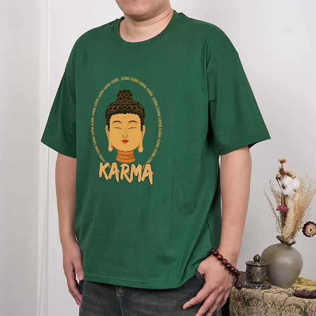 Buddha Stones Karma Buddha Tee T-shirt T-Shirts BS 4