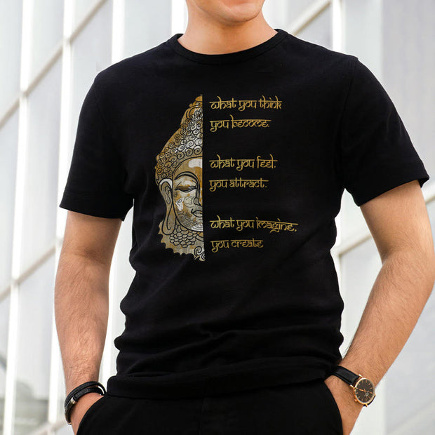 Buddha Stones What You Think Tee T-shirt T-Shirts BS 2