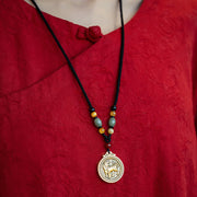 FREE Today: Wealth and Fortune 12 Chinese Zodiac Blessing Necklace Pendant