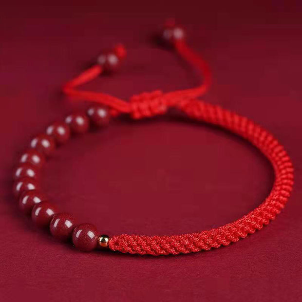 Buddha Stones Natural Cinnabar King Kong Knot Blessing String Bracelet (Extra 35% Off | USE CODE: FS35) - image 14