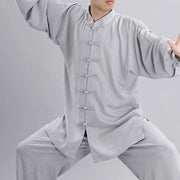 Buddha Stones Meditation Zen Prayer Spiritual Tai Chi Qigong Practice Unisex Embroidery Clothing Set (Extra 30% Off | USE CODE: FS30) - image 6