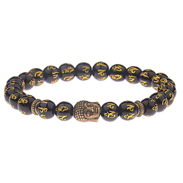Buddha Stones Tibetan Buddha Mantra Amulet Bracelet (Extra 35% Off | USE CODE: FS35) - image 2