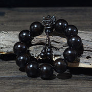 FREE Today: Maintain Healing Energy Rosewood Dragon Carved Protection Bracelet