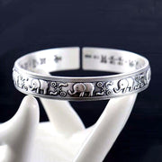 Buddha Stones Elephant White Copper Strength Bracelet Bangle (Extra 30% Off | USE CODE: FS30) - image 10