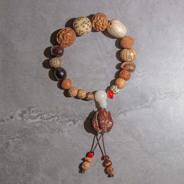 Buddha Stones 108 Mala Beads Bodhi Seed Luck Wealth Bracelet Wrist Mala (Extra 30% Off | USE CODE: FS30) - image 6