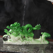 Buddha Stones Year Of The Dragon Color Changing Resin Horse Luck Tea Pet Home Figurine Decoration (Extra 35% Off | USE CODE: FS35) Decorations BS 18