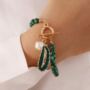 Buddha Stones Natural Malachite Calm Necklace & Bracelet (Extra 30% Off | USE CODE: FS30) - image 4
