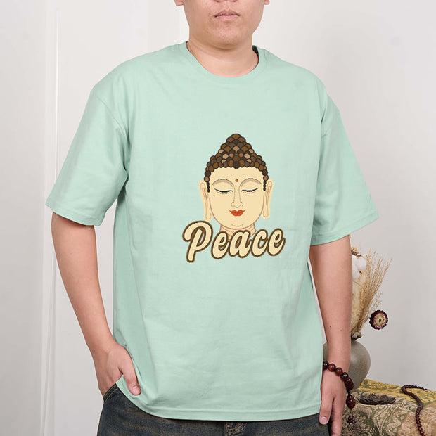 Buddha Stones Peace Buddha Tee T-shirt T-Shirts BS 14
