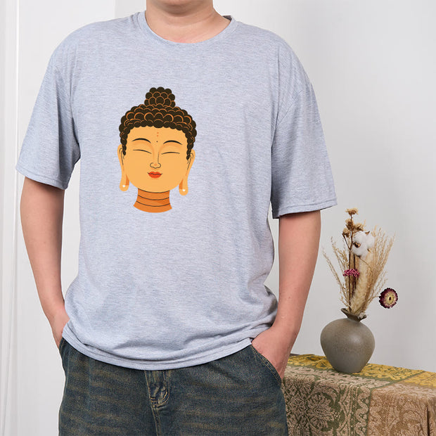 Buddha Stones Blessed Meditation Buddha Tee T-shirt T-Shirts BS 19