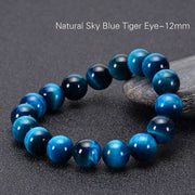 Buddha Stones Blue Tiger Eye Protection Bracelet