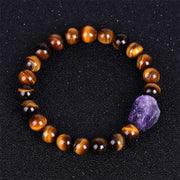 Buddha Stones Tibetan Tiger's Eye Stone Protection Bracelet Bracelet BS main