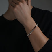 Buddha Stones 925 Sterling Silver Om Mani Padme Hum Carved Design Creativity Metal Bracelet (Extra 30% Off | USE CODE: FS30) - image 12