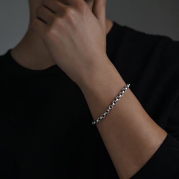 Buddha Stones 925 Sterling Silver Om Mani Padme Hum Carved Design Creativity Metal Bracelet (Extra 30% Off | USE CODE: FS30) - image 12