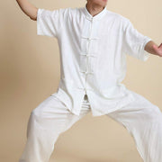 Buddha Stones Meditation Zen Prayer Spiritual Tai Chi Qigong Practice Unisex Embroidery Clothing Set (Extra 30% Off | USE CODE: FS30) - image 22