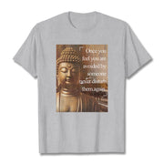 Buddha Stones Once You Feel You Are Avoided Tee T-shirt T-Shirts BS LightGrey 2XL