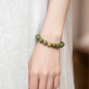 Buddha Stones Tibetan Green Sandalwood Soothing Cure Bracelet (Extra 35% Off | USE CODE: FS35) - image 7