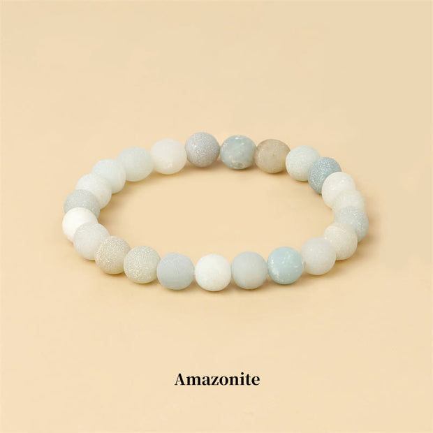 Buddha Stones "All the Best for Love and Harmony" Stone Quartz Bracelet Includes Gift Message Card - image 42