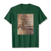Buddha Stones Once You Feel You Are Avoided Tee T-shirt T-Shirts BS ForestGreen 2XL