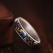 FREE Today: Power And Perseverance Colorful Elephant Carved Adjustable Ring FREE FREE Elephant Ring(Adjustable)