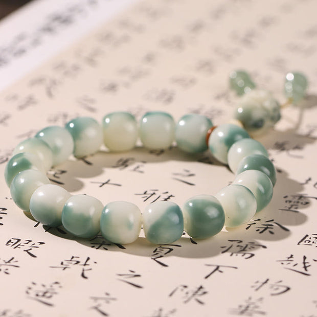 Buddha Stones Gradient Bodhi Seed Nine Tailed Fox Cat Paw Claw Pine Cone Peace Bracelet (Extra 40% Off | USE CODE: FS40) - image 6