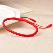 Buddha Stones Tibetan Lucky 3 Combination Sets Red String Bracelet Bracelet BS 4