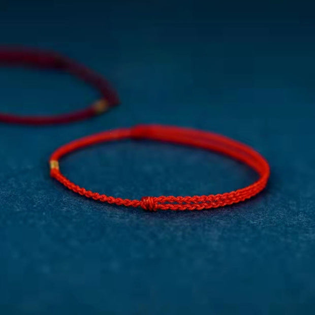 Buddha Stones "Blessings for Clear Connections" 925 Sterling Silver Lucky Golden Bead String Bracelet Anklet Includes Gift Message Card - image 14