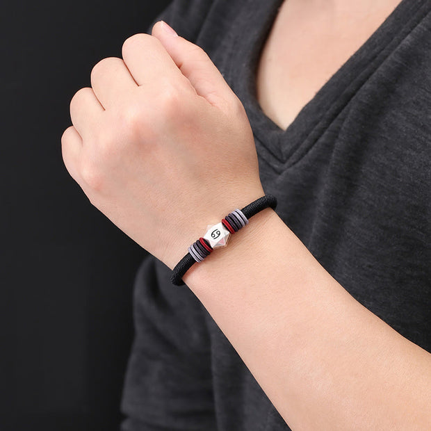 Buddha Stones 999 Sterling Silver 12 Constellations of the Zodiac Blessing Handmade String Bracelet (Extra 35% Off | USE CODE: FS35) - image 9