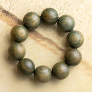 Buddha Stones Tibetan Green Sandalwood Soothing Cure Bracelet (Extra 35% Off | USE CODE: FS35) - 25mm(10 Beads) - image 19
