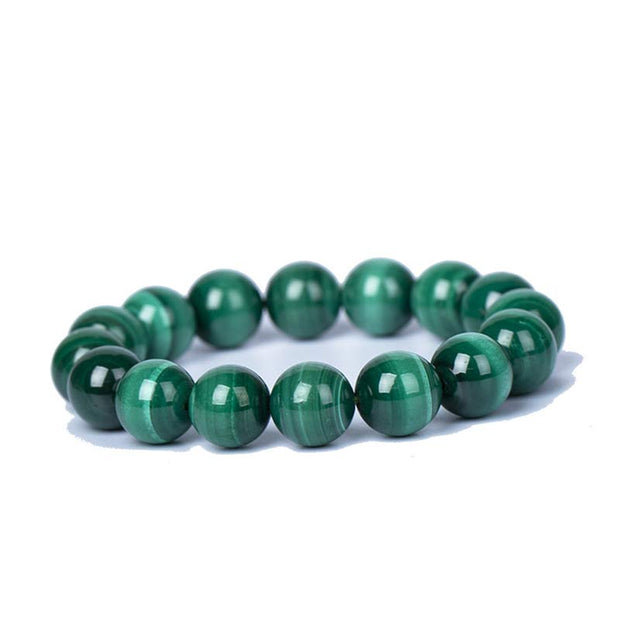 Buddha Stones Natural Malachite Protection Calmness Bracelet