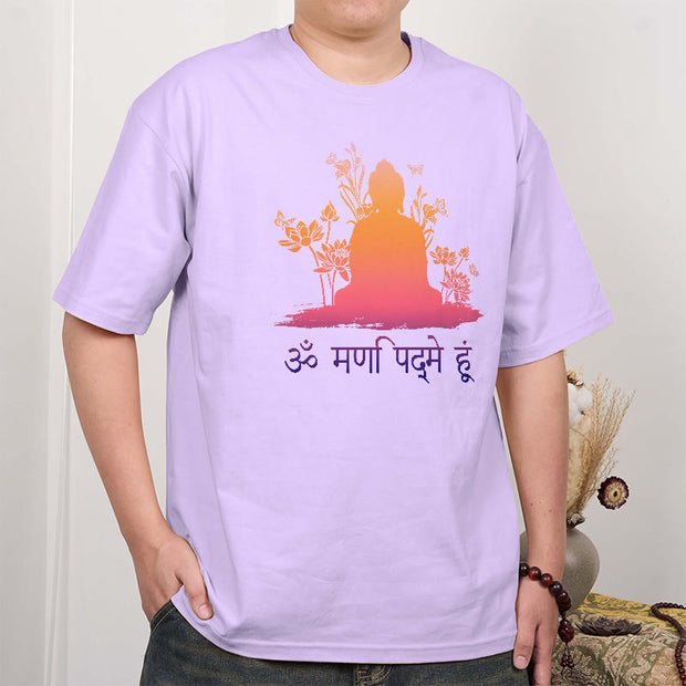 Buddha Stones Sanskrit OM NAMAH SHIVAYA Tee T-shirt T-Shirts BS 15