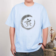 Buddha Stones OM Mantra Sanskrit Tee T-shirt T-Shirts BS 17