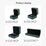 Buddha Stones Jewelry Storage Box PU Leather Gift Box - image 27