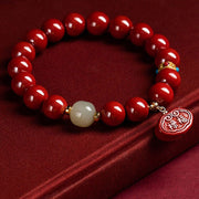 Buddha Stones Cinnabar Jade Healing Protection Charm Bracelet (Extra 35% Off | USE CODE: FS35) - image 1