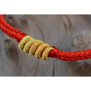 Buddha Stones Handmade Simple Design Chinese Knotting Luck Strength Braid String Bracelet (Extra 35% Off | USE CODE: FS35) - image 9