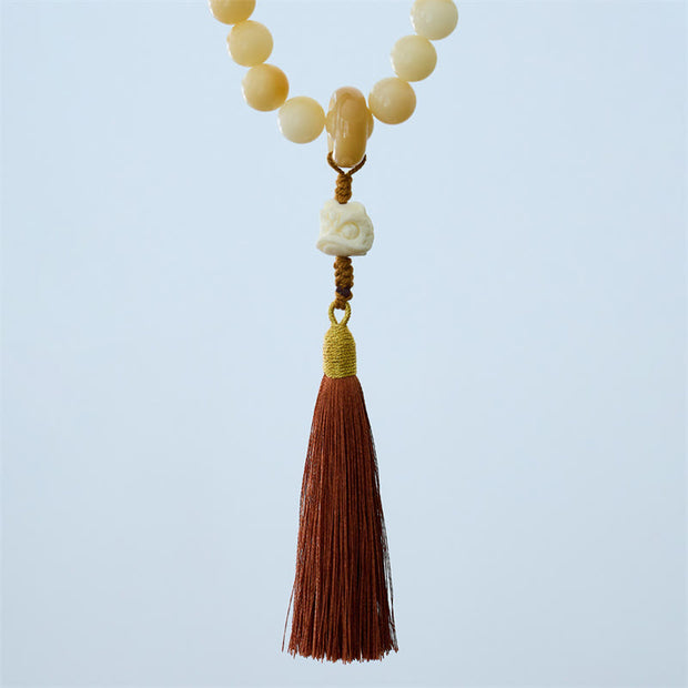 FREE Today: Enlightenment of Bodhi Seed 27 Beads Harmony Tassel Wrist Mala