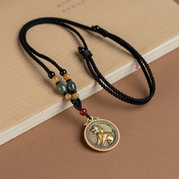 FREE Today: Wealth and Fortune 12 Chinese Zodiac Blessing Necklace Pendant FREE FREE Dog