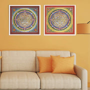 Buddha Stones Tibetan Thangka Painting Blessing Handmade Decoration - image 2