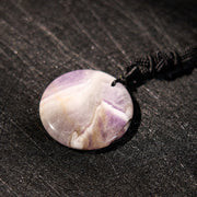 FREE Today: Yin Yang Natural Crystal Balance Energy Necklace Pendant