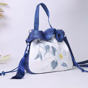 Buddha Stones Suzhou Embroidery Camellia Magnolia Peony Lotus Silk Tote Crossbody Bag Shoulder Bag Handbag 2