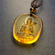 FREE Today: Buddha Amulet Lucky Liuli Necklace Pendant - Horse-Mahasattva Bodhisattva - image 7