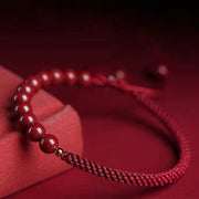 Buddha Stones Natural Cinnabar King Kong Knot Blessing String Bracelet (Extra 35% Off | USE CODE: FS35) - image 3