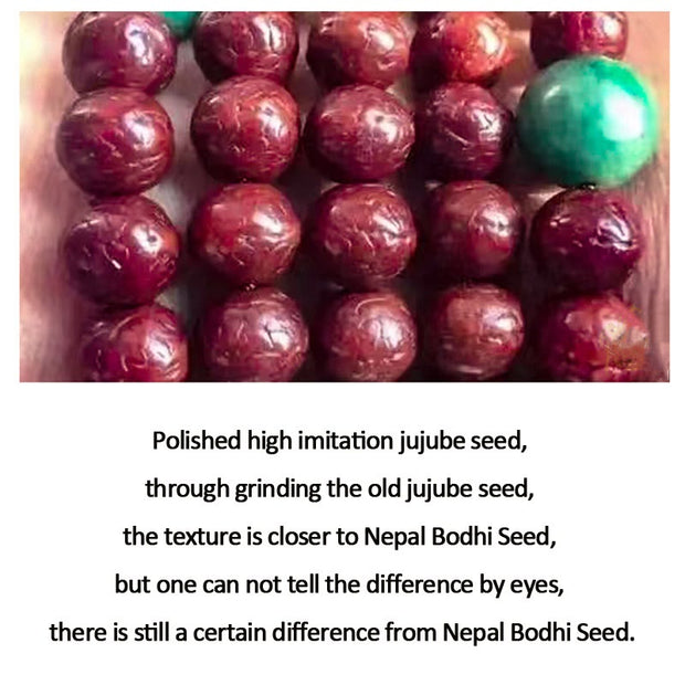 Buddha Stones 108 Mala Beads Nepal Bodhi Seed Luck Wealth Tassel Bracelet (Extra 35% Off | USE CODE: FS35) - image 13
