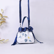 Buddha Stones Suzhou Embroidery Camellia Magnolia Peony Lotus Silk Tote Crossbody Bag Shoulder Bag Handbag 7