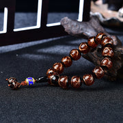 Buddha Stones Tibetan Dragon Vein Agate Healing Bracelet Bracelet BS 9